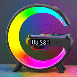 Smart Alarm Clock Colorful Light RGB Mini Size